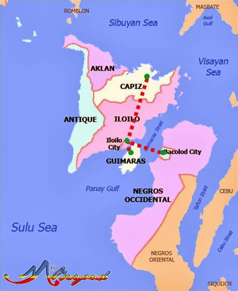 Capiz'Iloilo'Bacolod.